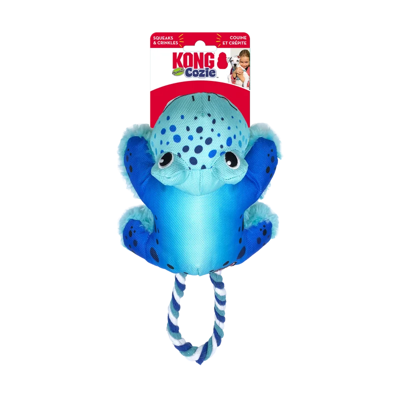 KONG Cozie Tuggz Grenouille