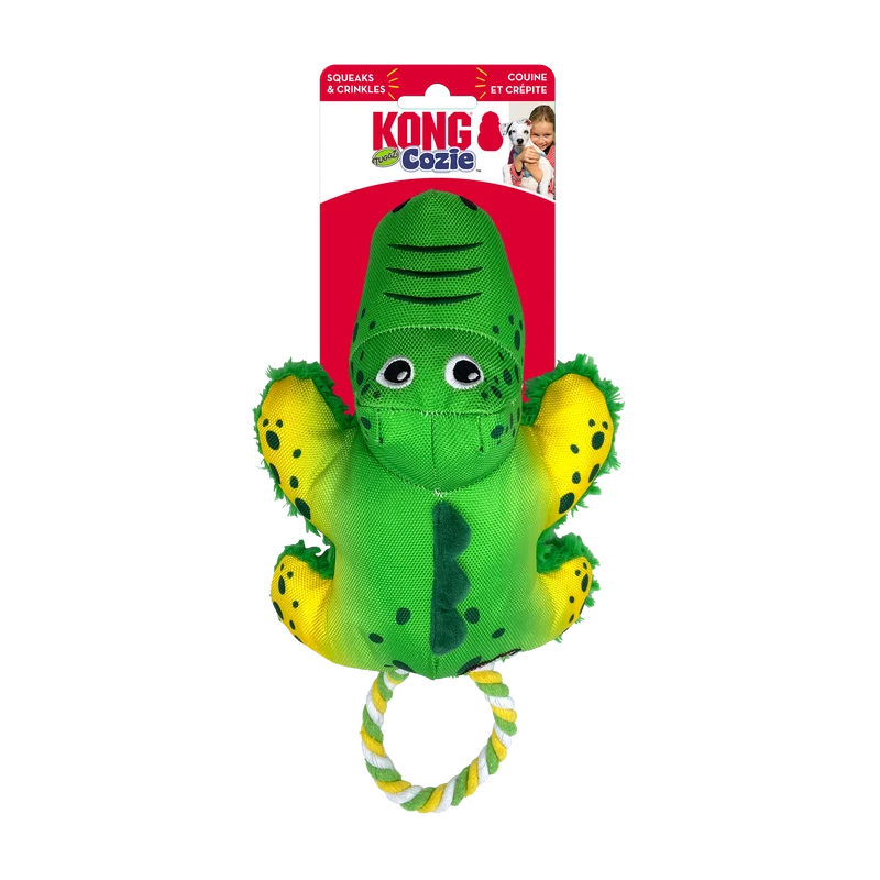 KONG Cozie Tuggz Alligator