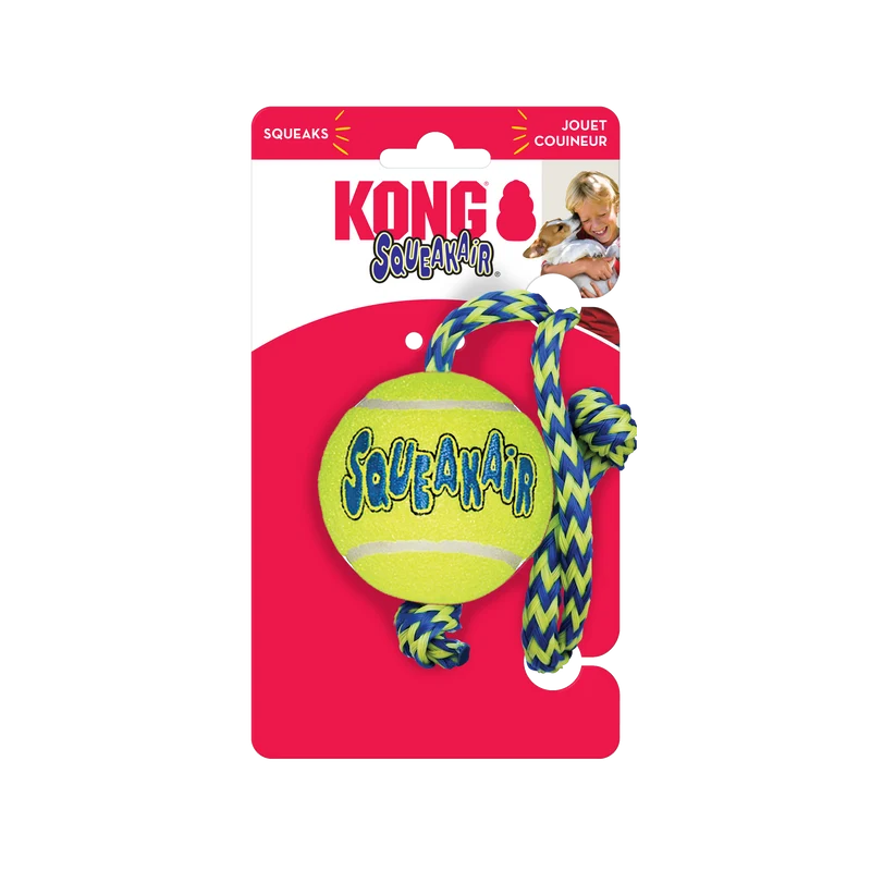 KONG SqueakAir Ball Corde