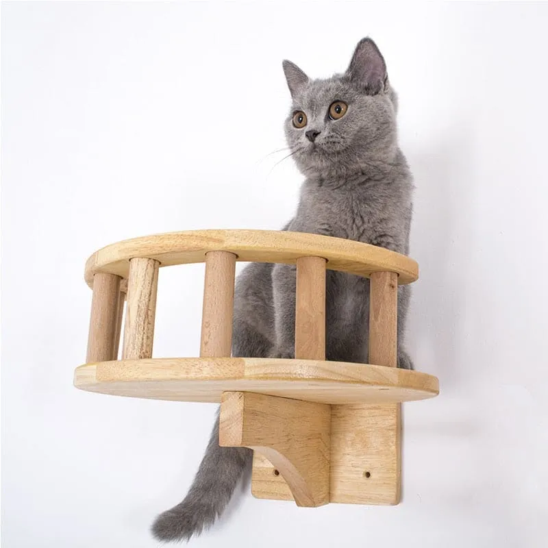 Tour perchoir en bois pour chat TOWARKAT™