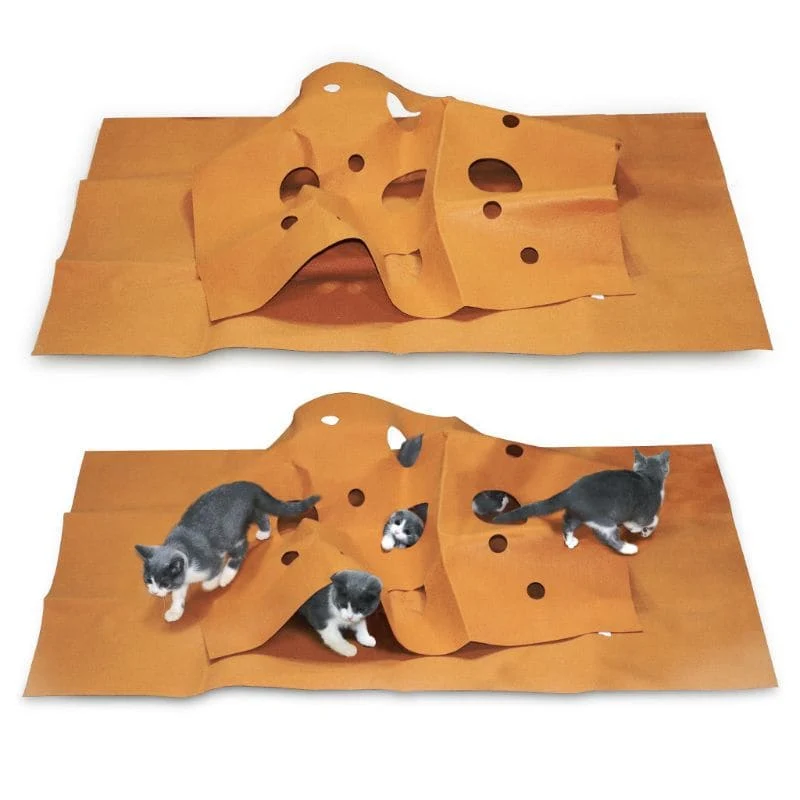 Tapis de jeu cachette pour chat BLINKAT™