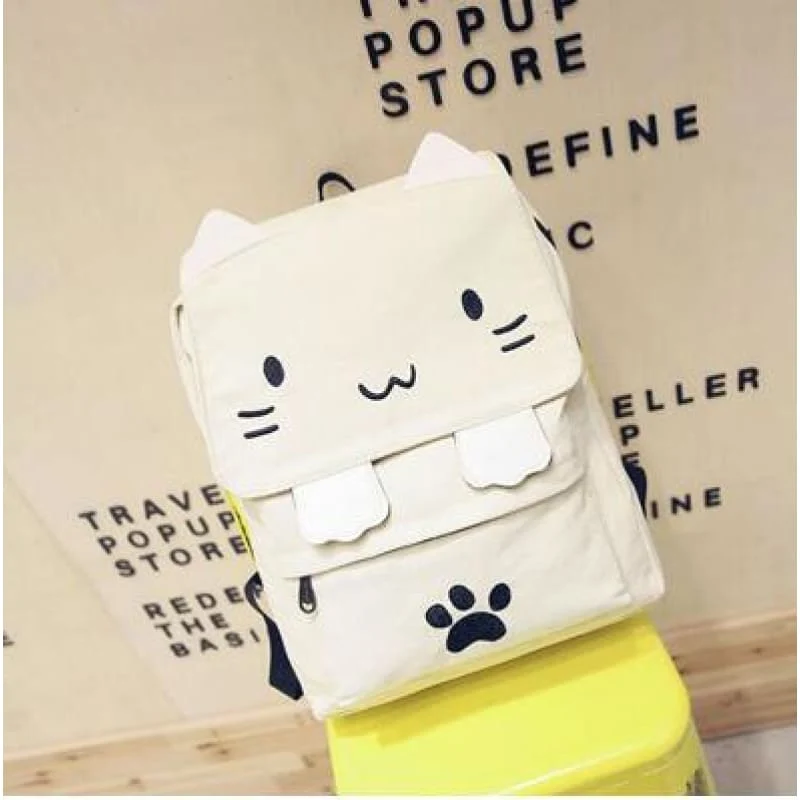 Sac à dos motif chaton mignon kawaii KITBYKAT™