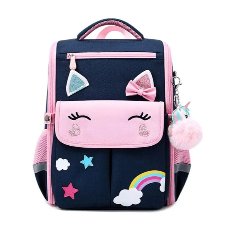 Sac à dos orthopédique chat arc-en-ciel ORTOKAT™