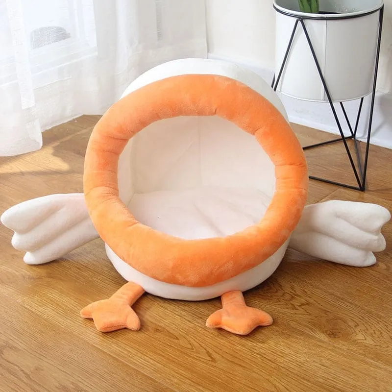 Niche Originale pour chat en forme d'oiseau BIRDSKAT™