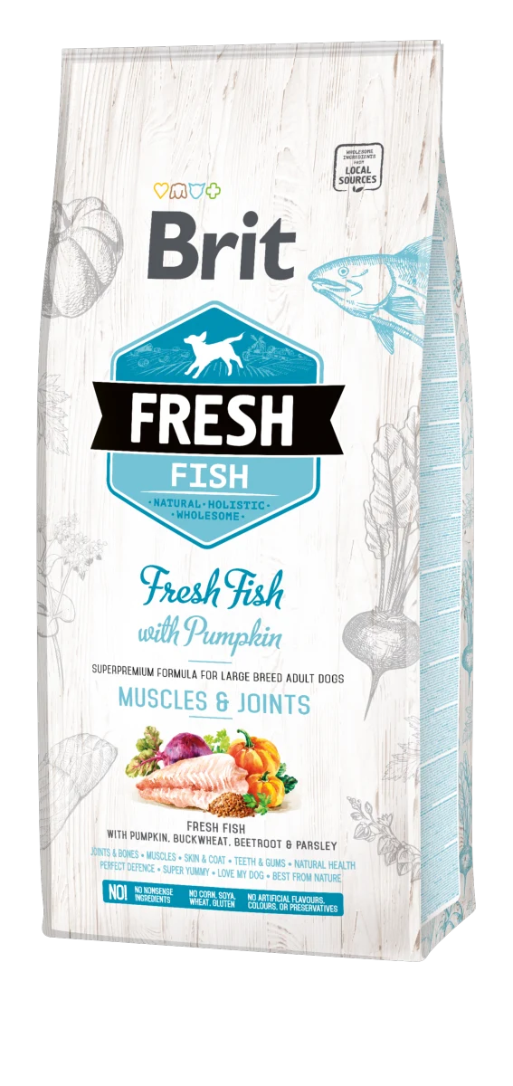 Brit Fresh Poisson Adulte Large 12kg