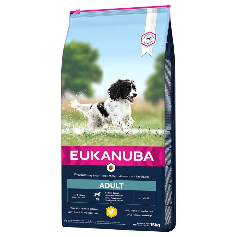Eukanuba Adult Medium Breed 15kg