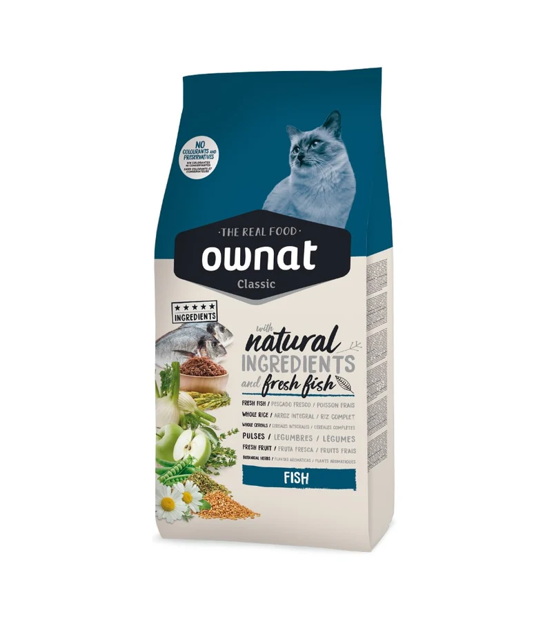 Ownat Chat Classic Fish 4kg