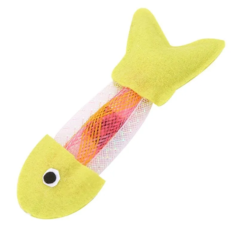 Jouet dentaire à mâcher en forme de poisson pour chat DENTARKAT™
