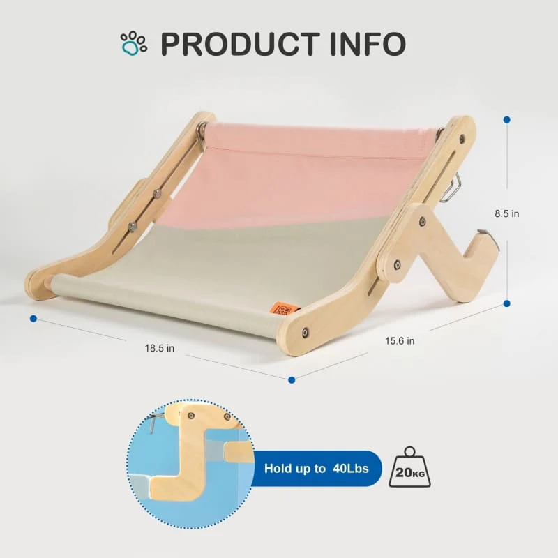 Hamac suspension murale d'intérieur pour chat MEEWOKAT™