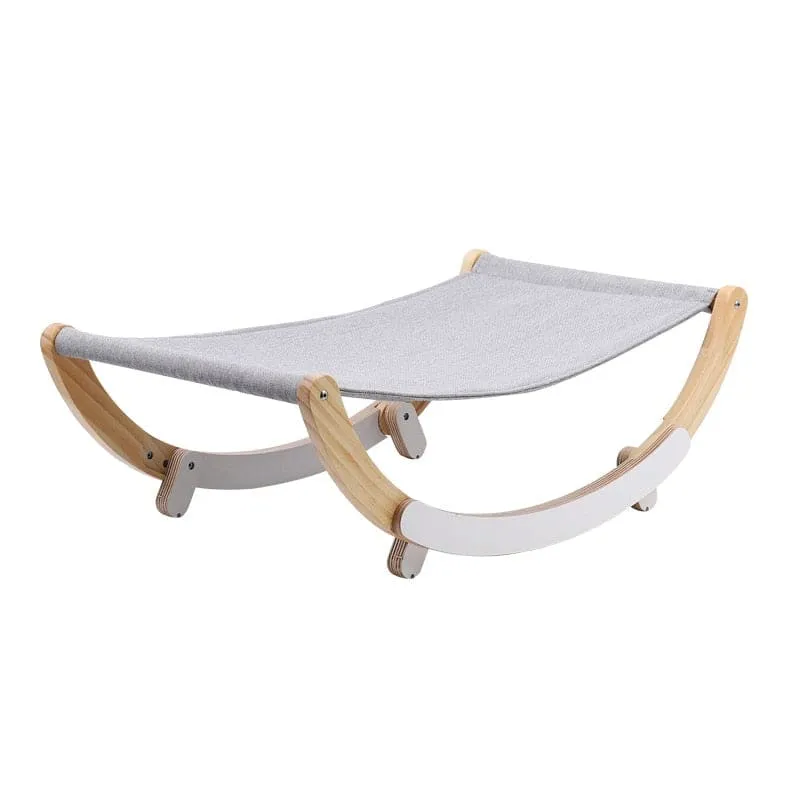 Hamac pour chat en bois de hêtre WODYKAT™