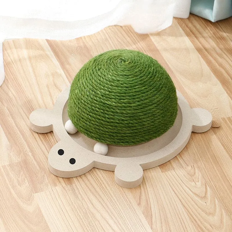 Grattoir en sisal en forme de tortue TURTLEKAT™