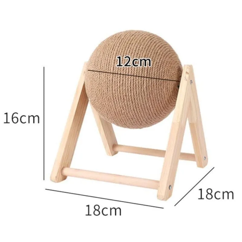 Griffoir sphère en sisal pour chat SCANKAT™