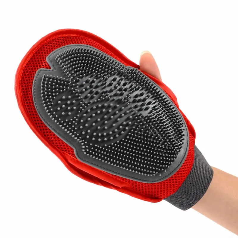 Gant brosse de toilettage pour chat GLUVKAT™