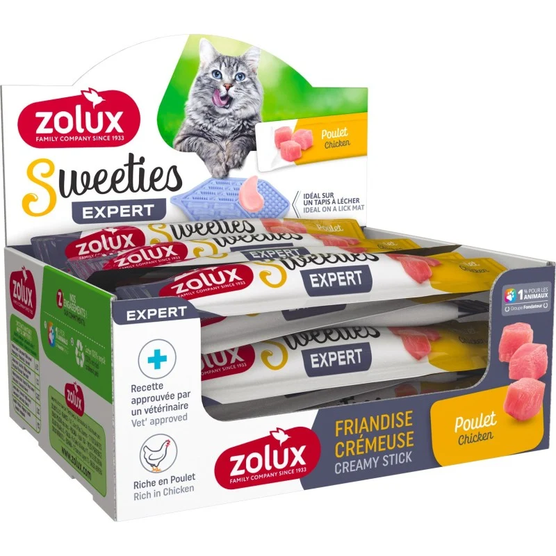ZOLUX Sweeties Stick Crème Poulet