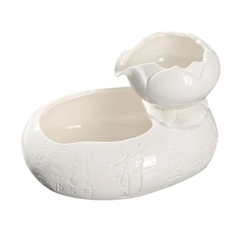 Fontaine à eau automatique en céramique pour chat MARCEKAT™