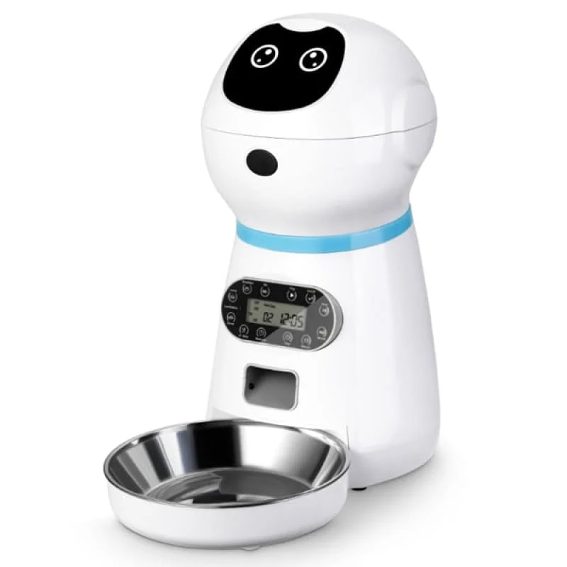 Distributeur de croquettes programmable robotisé pour chat REBOOTKAT™