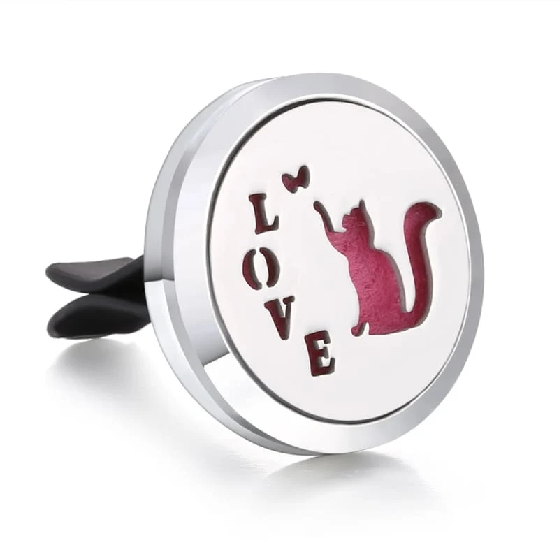 Diffuseur huile essentielle pour voiture en forme de chat AROMAKAT™