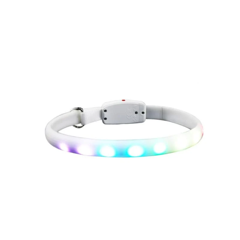 Collier LED USB Anti-perte sécurité pour chat SCURITYKAT™