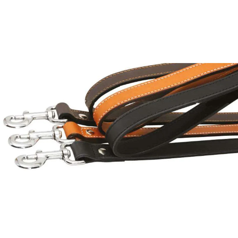 ZOLUX Laisse Cuir Double Marron
