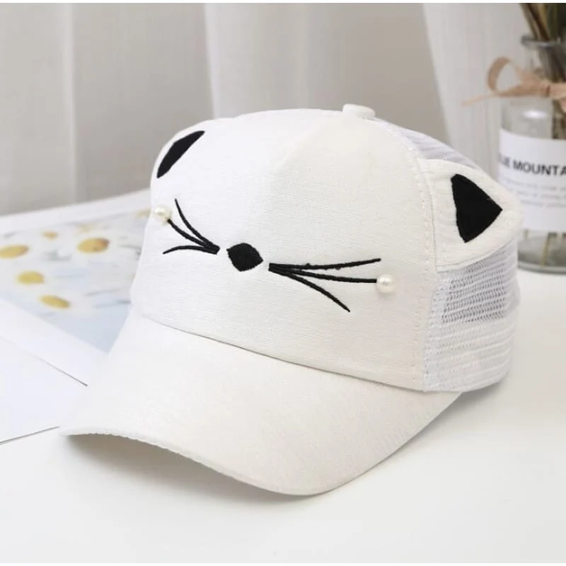 Casquette réglable petites oreilles de chat enfant KIDIZIKAT™