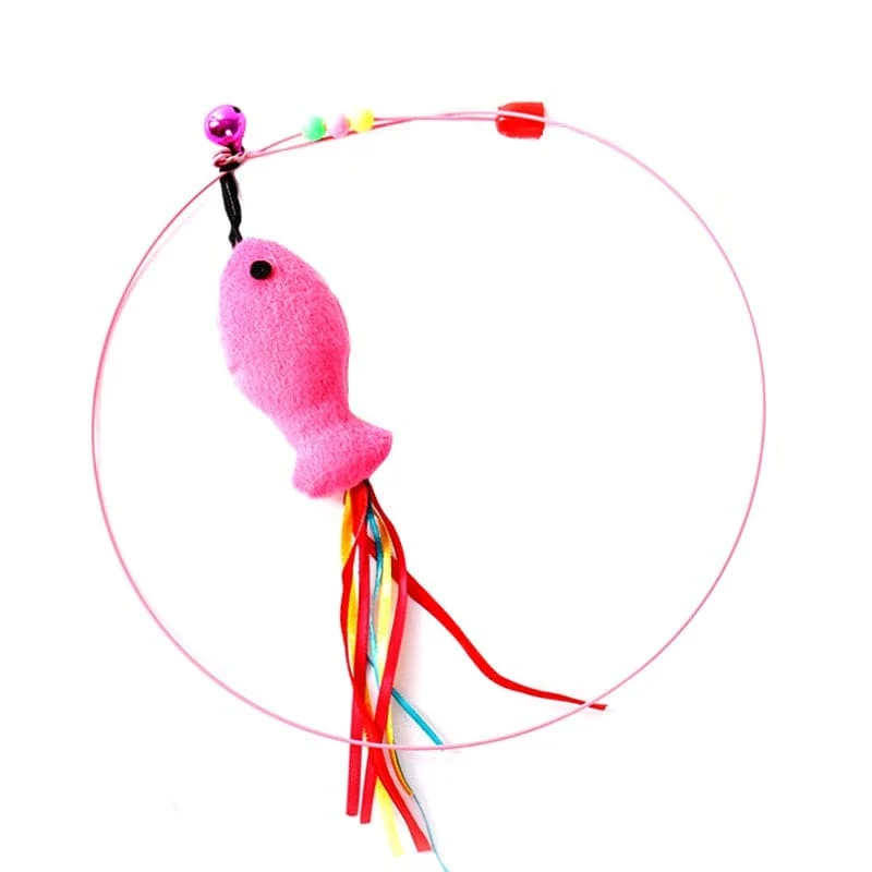 Canne à pêche flexible à plume pour chat FLEXIKAT™