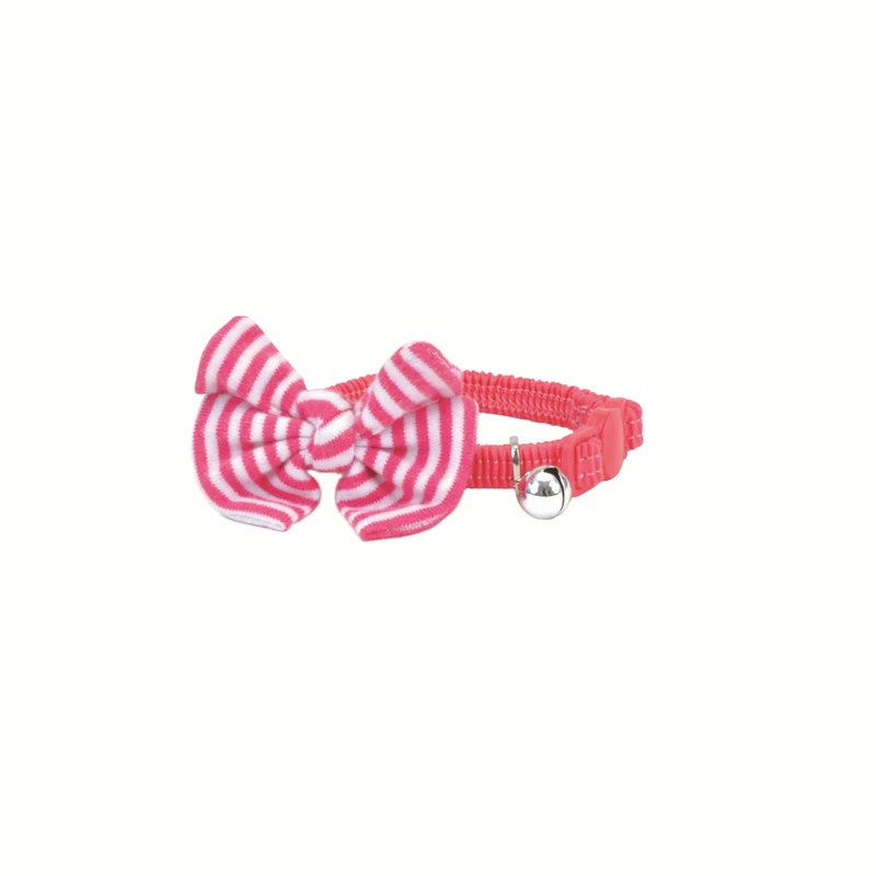 *LI'L PALS Chat Collier Boucle 8" PNK