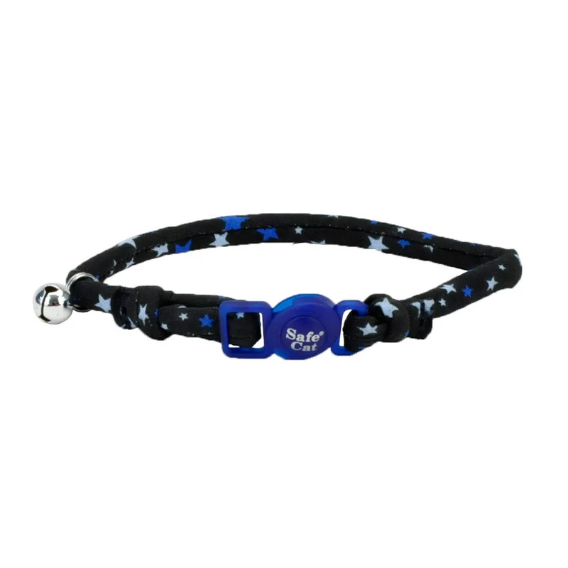 *SAFE CAT Chat Collier Nylon Rond Clochette 8-12" BSR