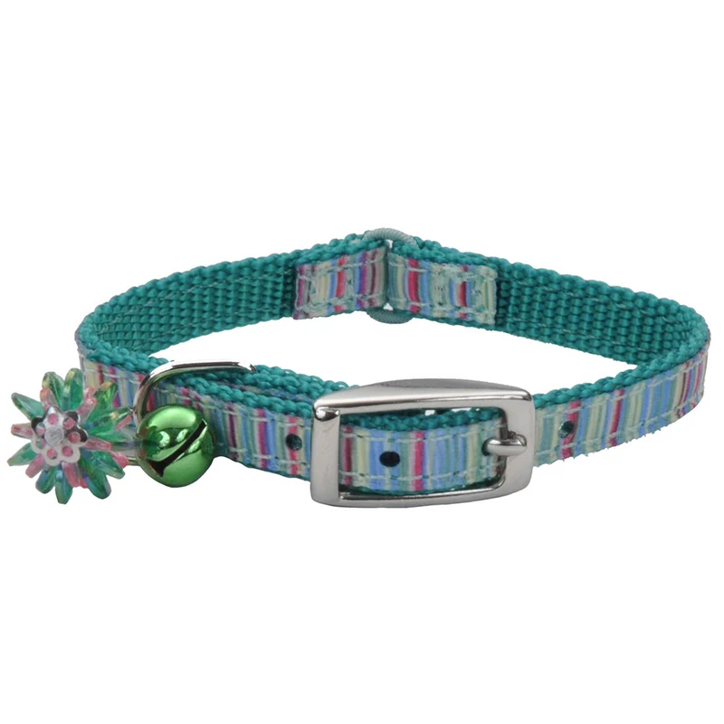 LI'L PALS Chat Collier Nylon Clochette 3/8x6-8" GST