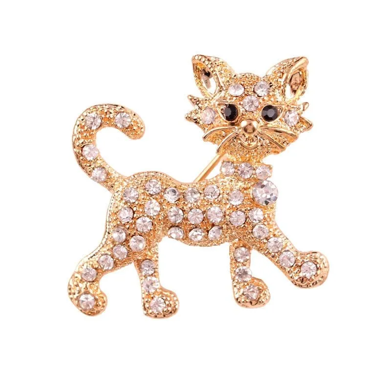 Broche chaton espiègle GRAZKAT™