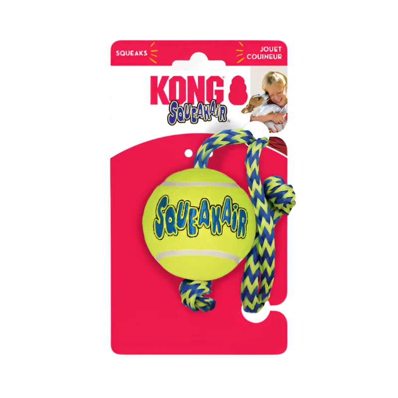 KONG SqueakAir Ball Corde