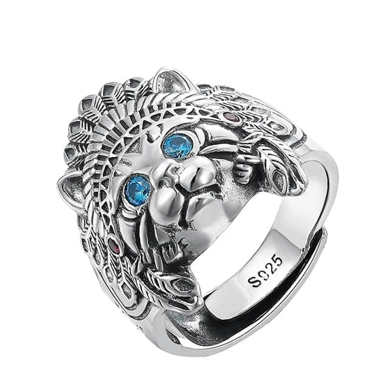Bague chat indien Apache INDIANKAT™