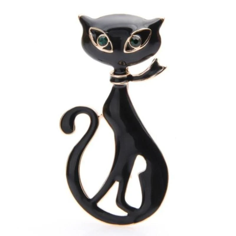 Broche Chat Grands Yeux SHAPEKAT™