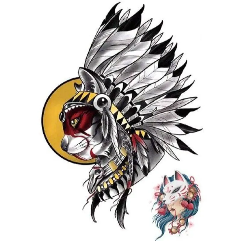 Tatouage Chat Indien INDIKAT™