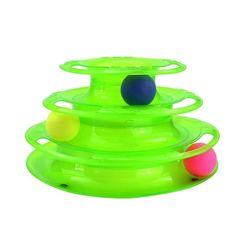 Jouet interactif Spirale Chat TOWERKAT™
