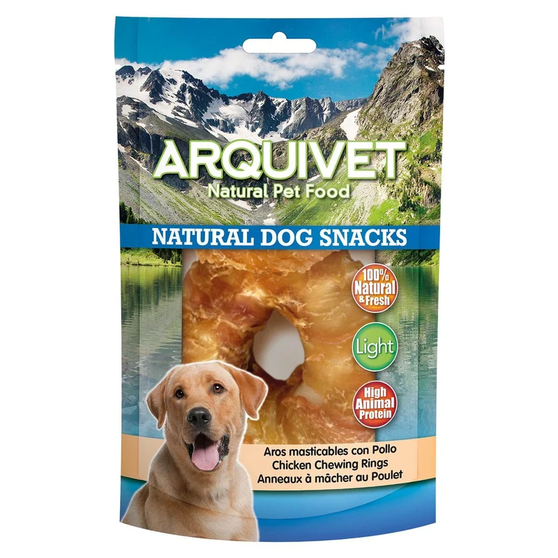 Aros masticables con Pollo