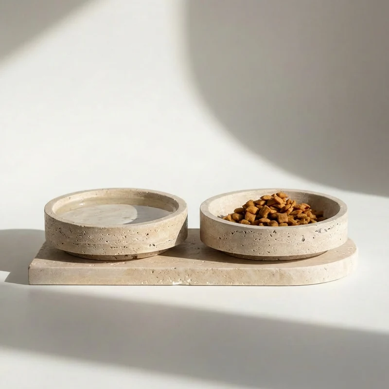 Ensemble Gamelles en Pierre Naturelle | Vestige