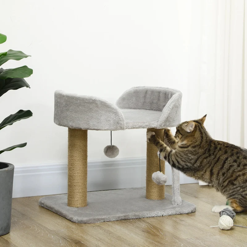 Arbre a chat pas cher et design Gris - Perché