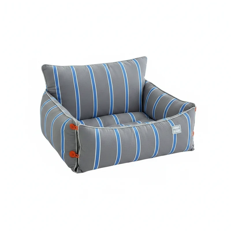Lit Multi Position Déhoussable En Coton Pour Chien Et Chat