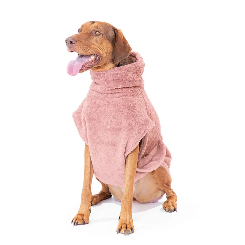Peignoir pour chien ultra absorbant