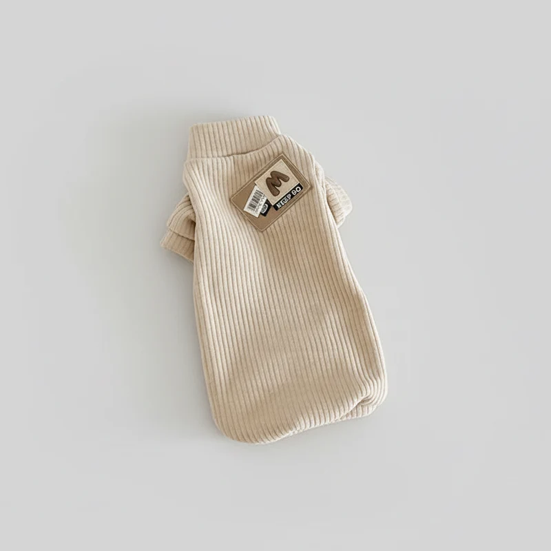 T-Shirt Col Haut Confortable Pour Chat