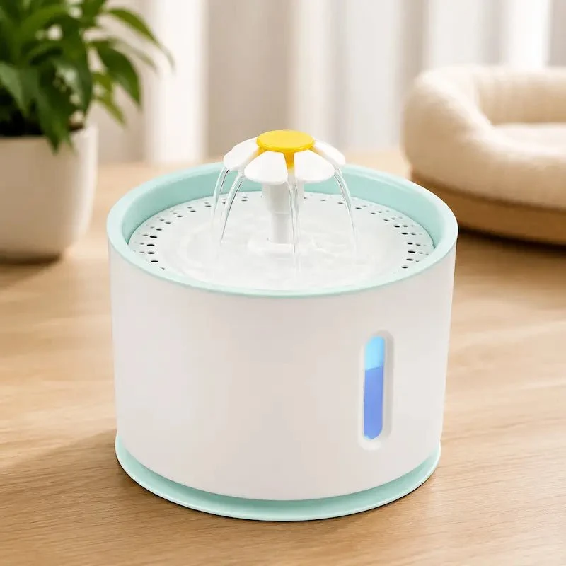 Fontaine à eau design fleur inox - Inox premium | PetalInox