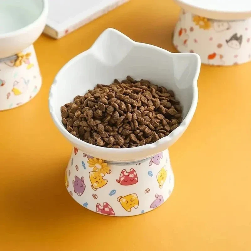 Gamelle céramique pour chat - Stabilité et confort optimal | PurrBowl