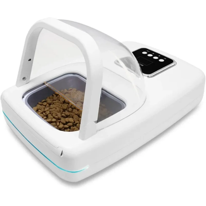 Distributeur automatique pour chat à reconnaissance intelligente "MiaouSélect" - Idéal pour chat avec régime alimentaire spécifique, distributeur à pâtée