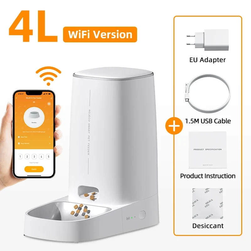 Distributeur automatique de croquettes pour chat "MiaouConnect"