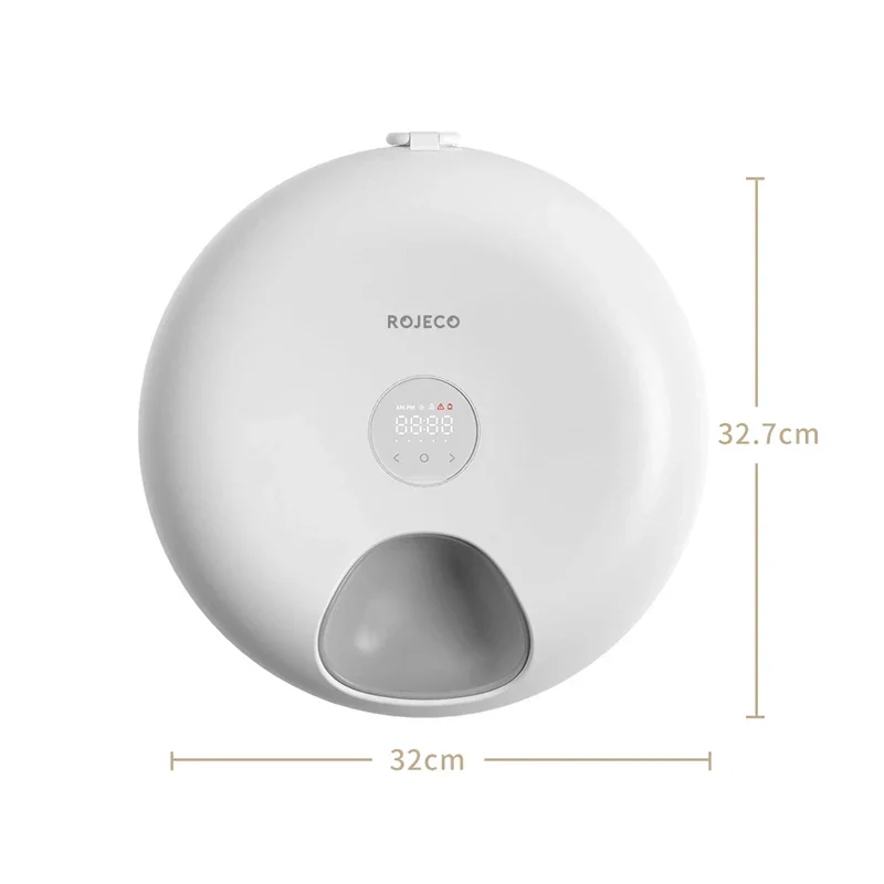 Distributeur automatique de 6 repas pour chat, adapté à tout type de nourriture "MiaouChef"
