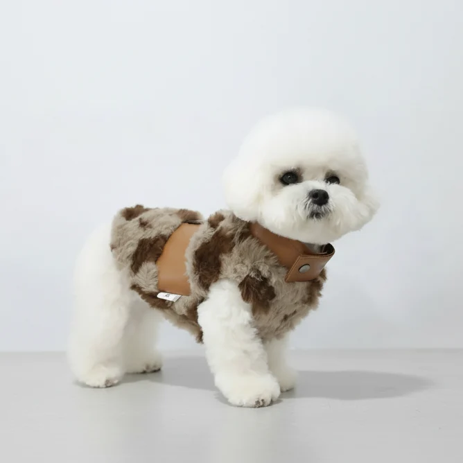 Manteau En Fausse Fourrure Pour Petit Chien