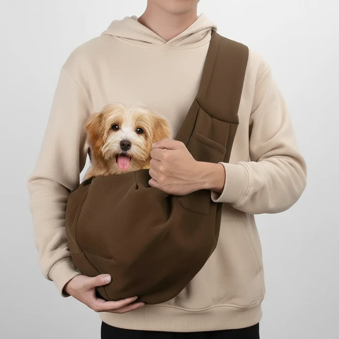 Sac Bandoulière Confortable Pour Petit Chien