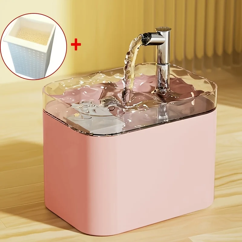 Fontaine à Eau Automatique 1,5L pour Chat – USB, Circulation Continue