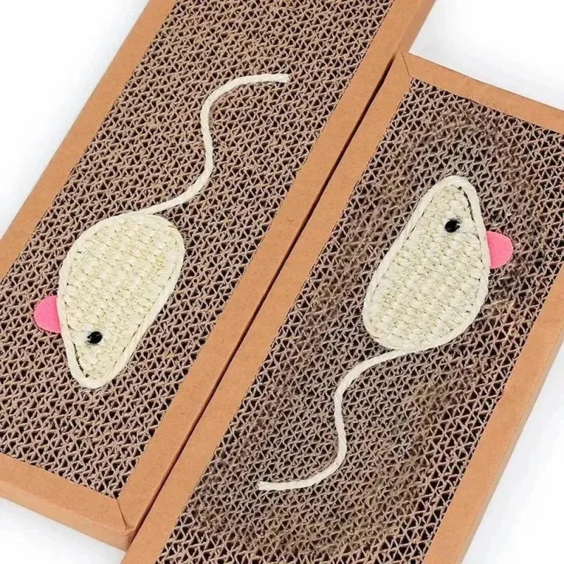 Griffoir chat forme souris - Ludique | PlayMouse