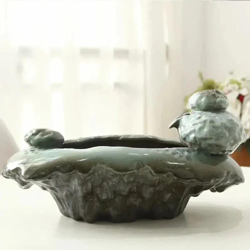 Fontaine à eau chat grenouille - Design ludique | FrogFlow